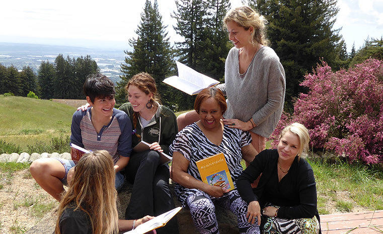 Ahc Students On Rock